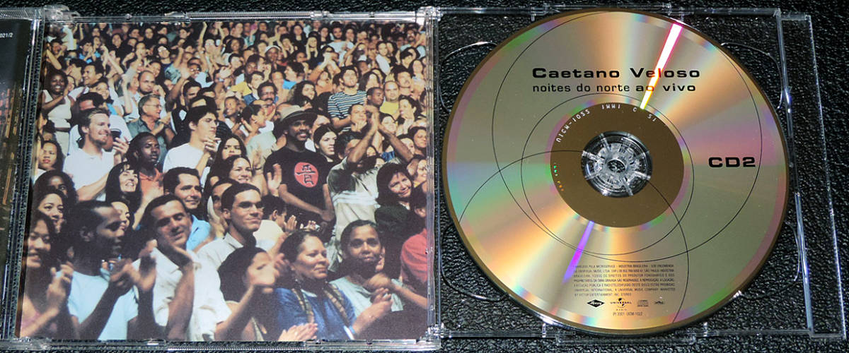 カエターノ・ヴェローソ Caetano Veloso / noites do norte an vivo ライヴ全32曲2CD_画像3