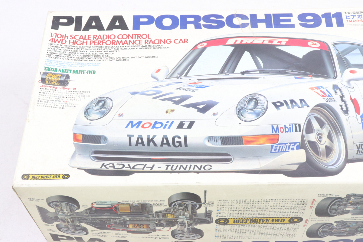 絶版☆美品☆タミヤ PIAA PORSCHE 911 ☆ピア ポルシェ 911-