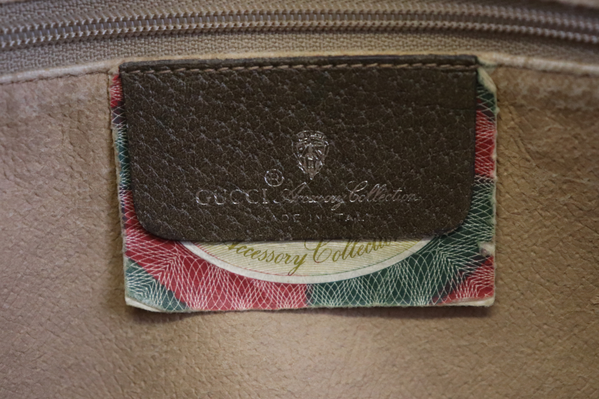 Gucci グッチ オールドグッチ 89.01.044 ポーチ ヴィンテージ レディース ファッション オシャレ コレクション コレクター 003FCNY73_画像5