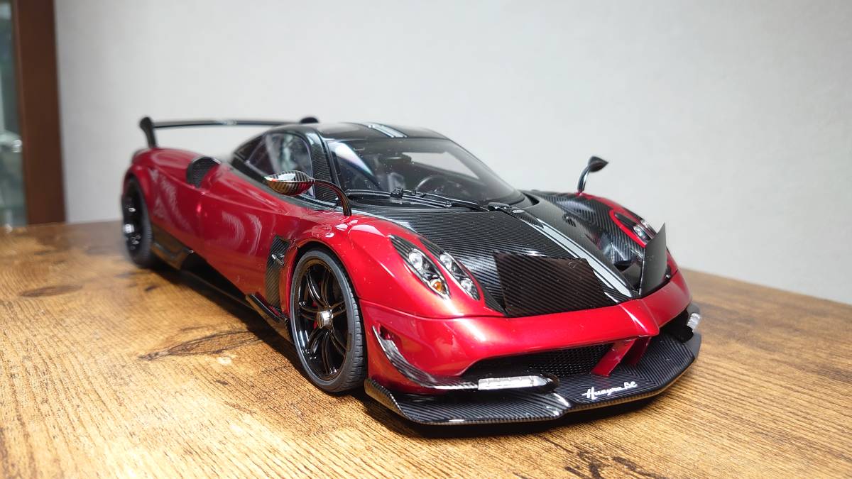 1/18 AUTOart パガーニ pagani huayra ウアイラ BC 78276 オートアート Zonda 廃盤 ロッソ ワインレッド　ゾンダ　グランツーリスモ_画像8