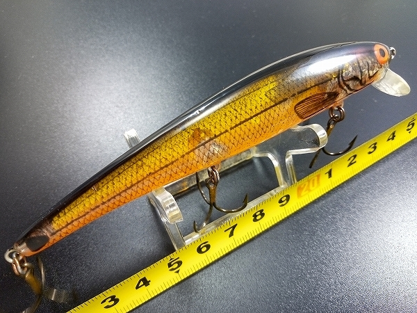 ボーマー ロングA B15A 1/2oz #XCHO/チャートフラッシュオレンジベリー USED 反射板内蔵カラー BOMBER LONG A MINNOW B15A の画像2