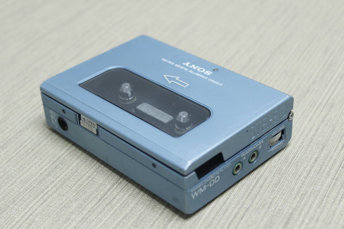 M-XB-158) Sony Walkman WM-DD ポータブルカセットプレーヤー ジャンク
