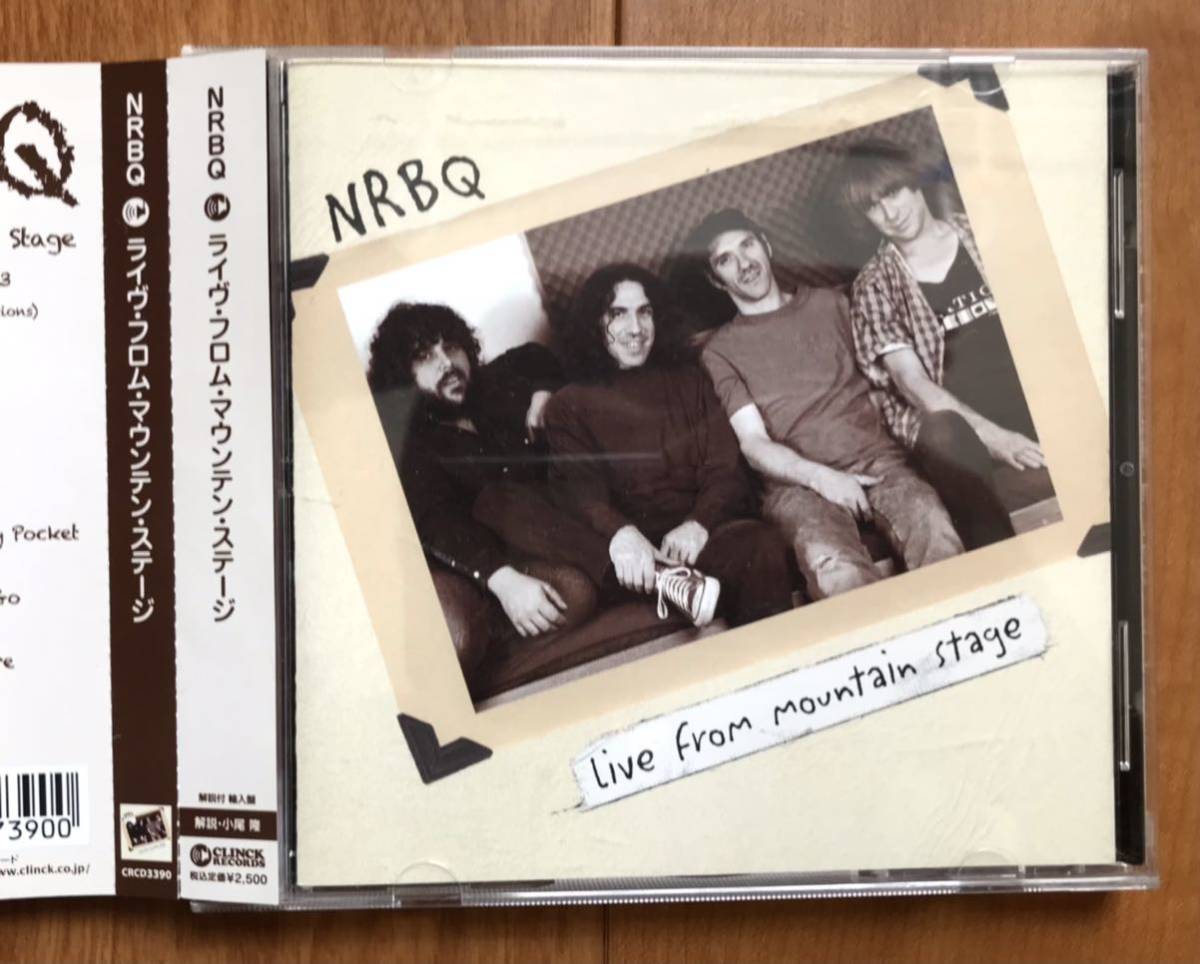NRBQ[ жить *f ром * mountain * stage ] записано в Японии CD!