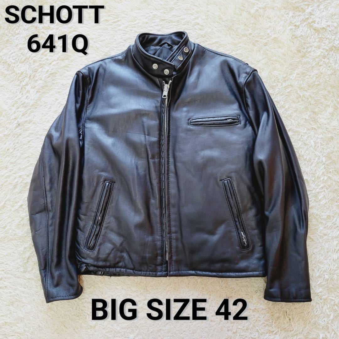 ビッグサイズ42 ショット 希少641Q キルティング シングル ビッグサイズ42 ショット 希少641Q キルティング シングル