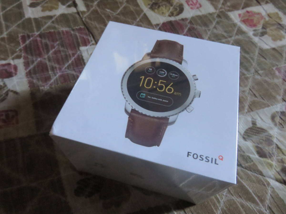 新品未使用未開封 FOSSIL フォッシル スマートウォッチ FTW4003 DW4A Gen3 Q EXPLORIST _画像1