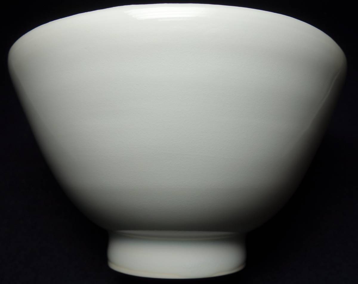  эпоха Heisei период . земля * небо . керамика белый чашка высший класс белый фарфор керамика изучение 