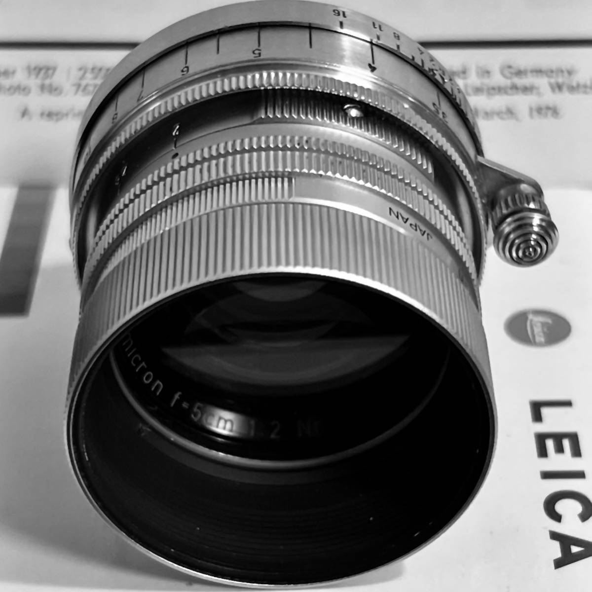 Leica ライカ トリウム ズミクロン L 50mm F2 沈胴ドイツLeitz