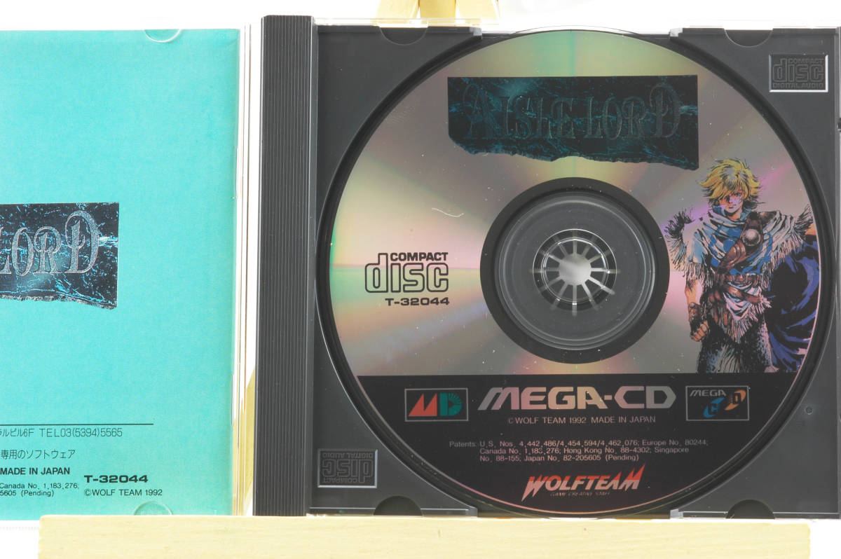 [Delivery Free]1992 SEGA Mega-Drive CD Isle Road メガＣＤ アイルロード [tag4444]