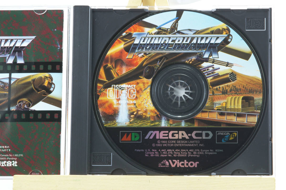 [yaf cat! cat pohs postage included ] Thunder Hawk MCD Thunderhawk MegaDrive CD Sega