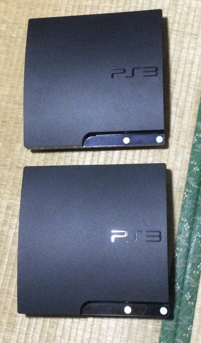 PS3 2台 【ジャンク扱い】-