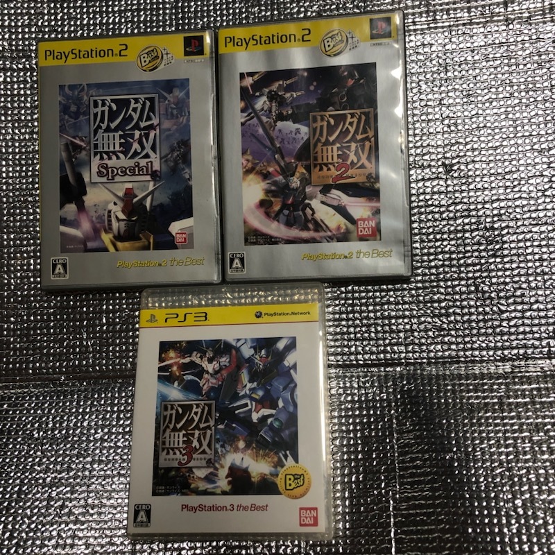 PS2 PS3 ガンダム無双 Special + 2 + 3 [the Best] 3本セット_画像1