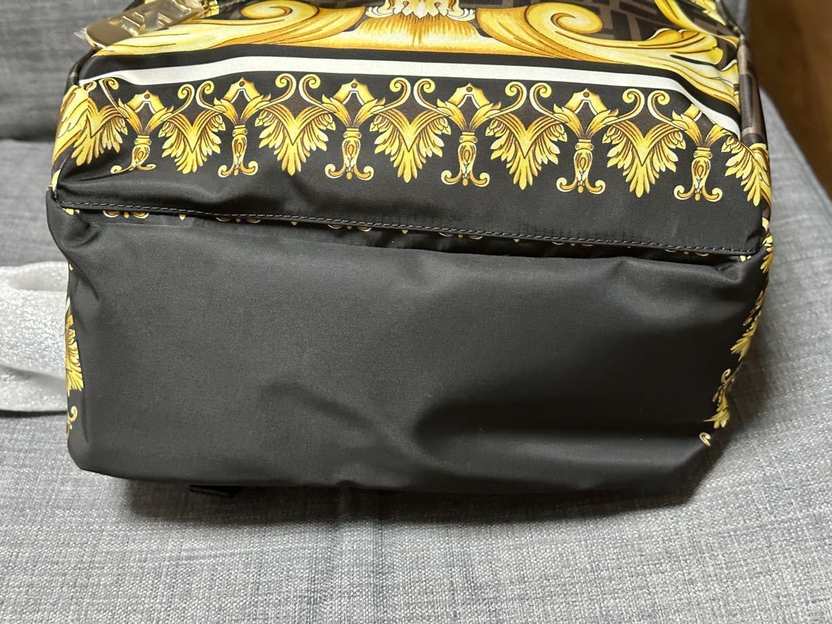  new goods FENDACE BACKPACK Fendi collaboration fender che nylon backpack rucksack multicolor Versace regular price 313,500 jpy 