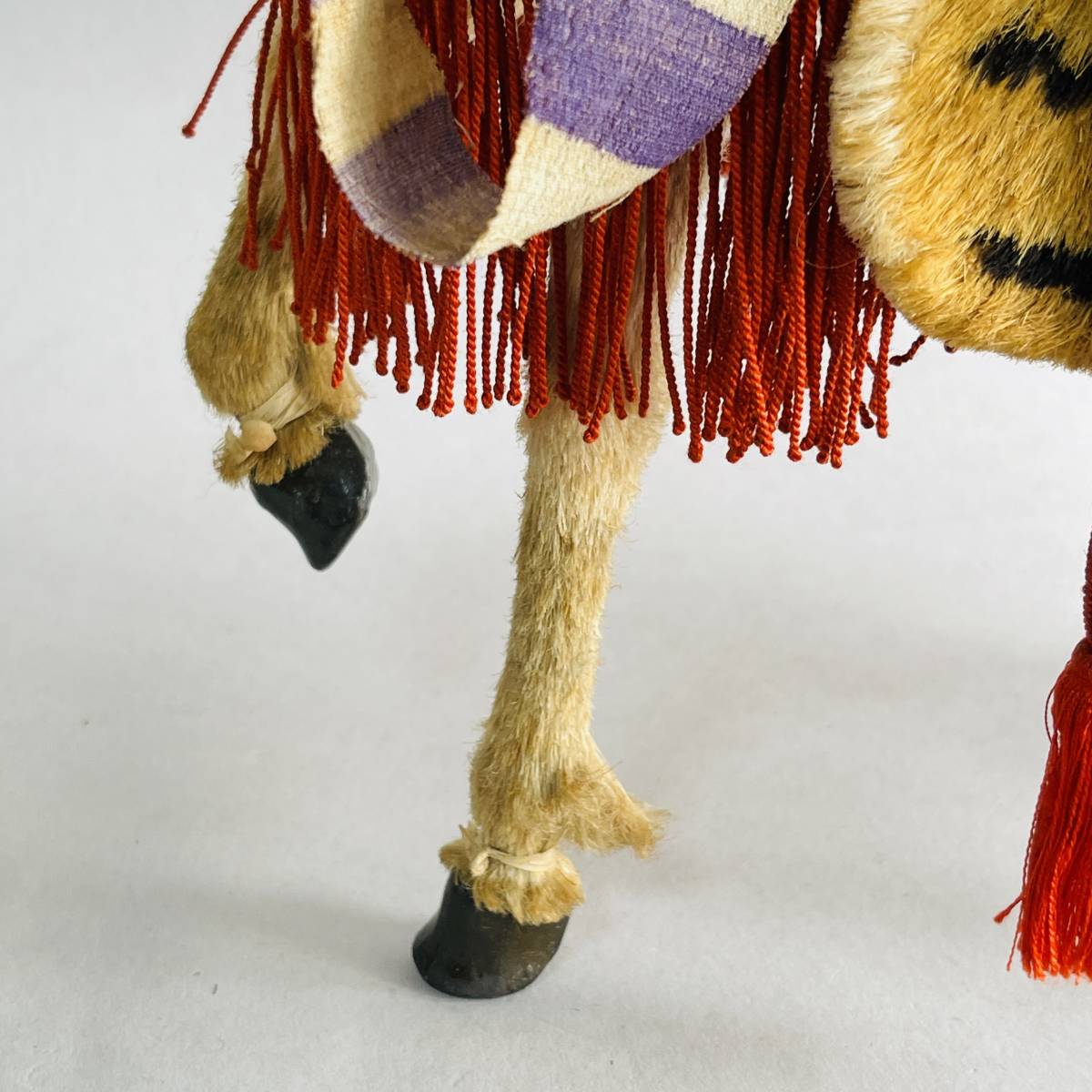 京人形 丸平 大木平蔵 飾馬 A10 五月人形 端午の節句 武者人形 白馬 神馬 の画像3