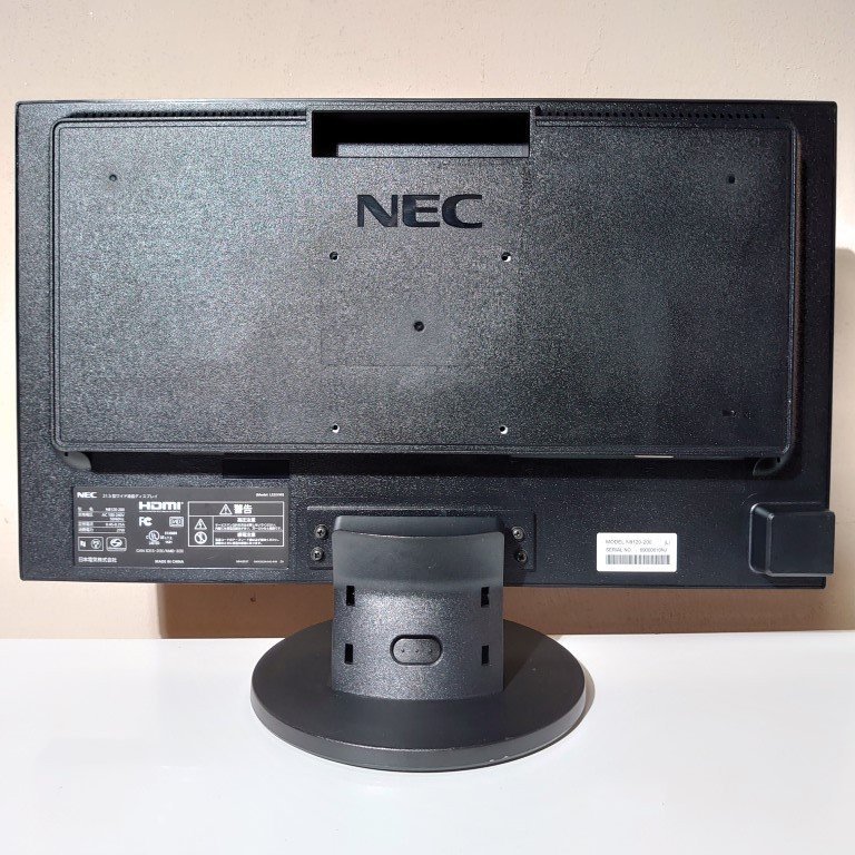 monitor 21.5 type HDMI installing wide liquid crystal display NEC N8120-200