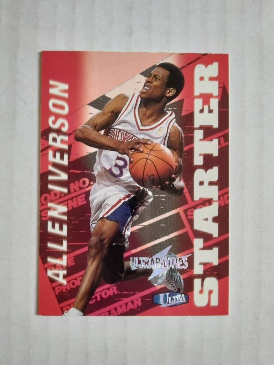 ALLEN IVERSON　97-98 Fleer Ultra　Ultrabilities Starter インサートカード_画像1