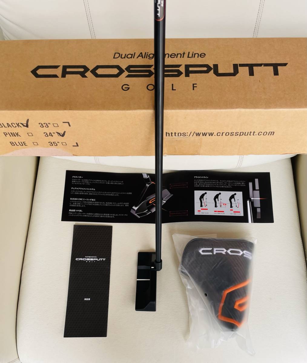 最新の激安 最新！ほぼ新品！CROSSPUTT クロスパット パター TOUR 2.0