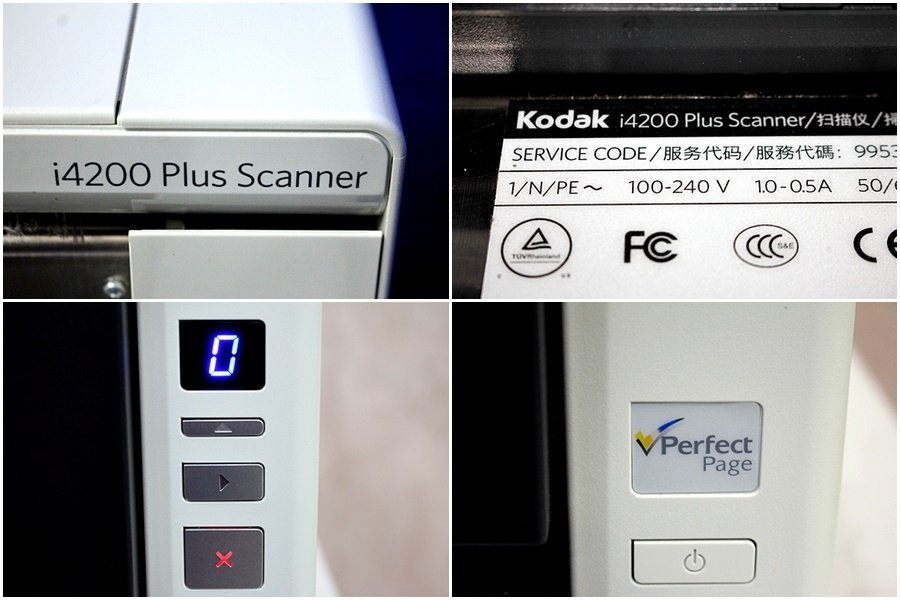 Kodak Alice イノベーション スキャナー i4200 Plus Scanner A3対応 カラー コダック アラリス　46928Y