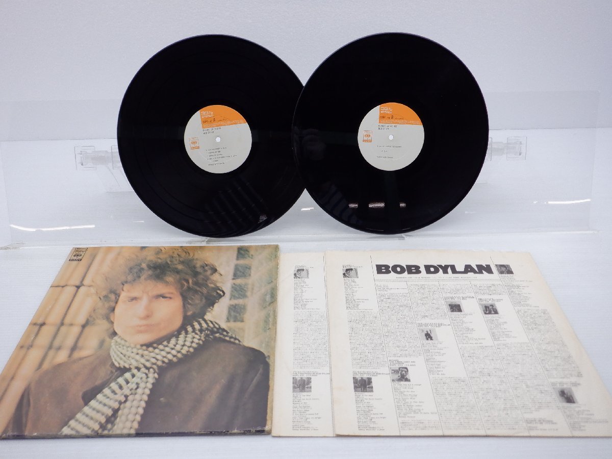 【国内盤】Bob Dylan(ボブ・ディラン)「Blonde On Blonde」LP（12インチ）/CBS/Sony(SOPJ 47~48)/Rock_画像1