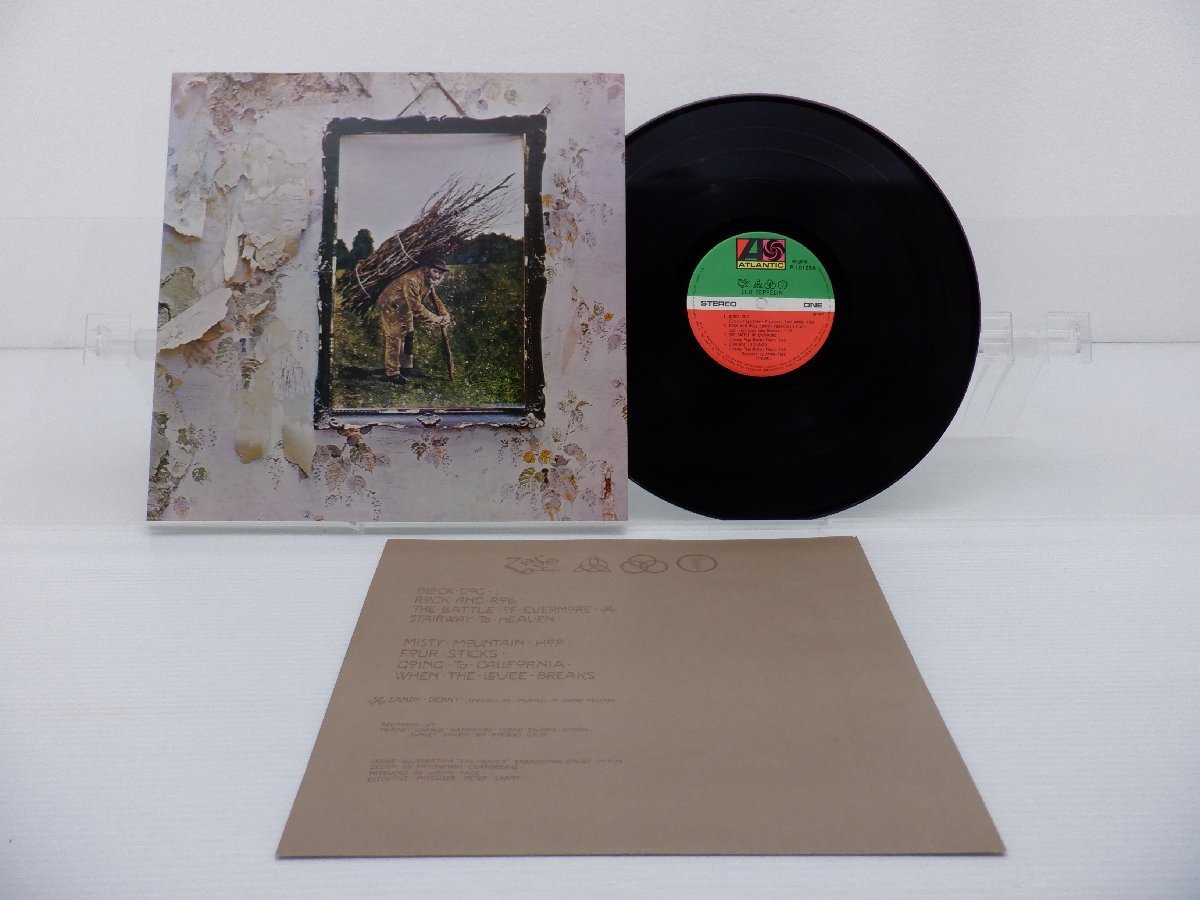 【国内盤】Led Zeppelin「Led Zeppelin IV(レッド・ツェッペリンIV)」LP（12インチ）/Atlantic Records(P-10125A)_画像1