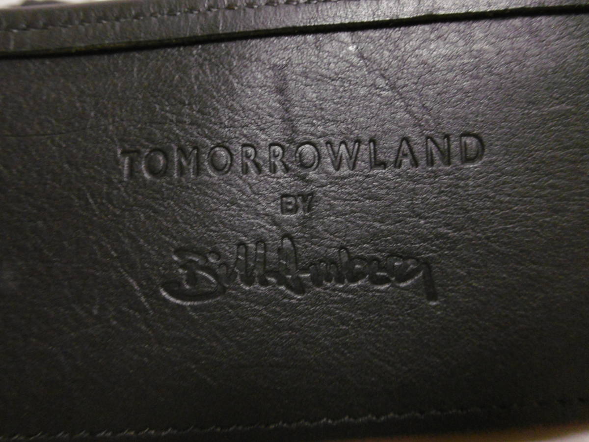TOMORROWLAND by Billamberg Tomorrowland × Bill янтарь g хлопок × кожа 2way портфель черный чёрный 