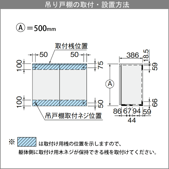 国内外の人気！ 吊戸棚(不燃仕様) サンウェーブ LIXIL リクシル GSE-A