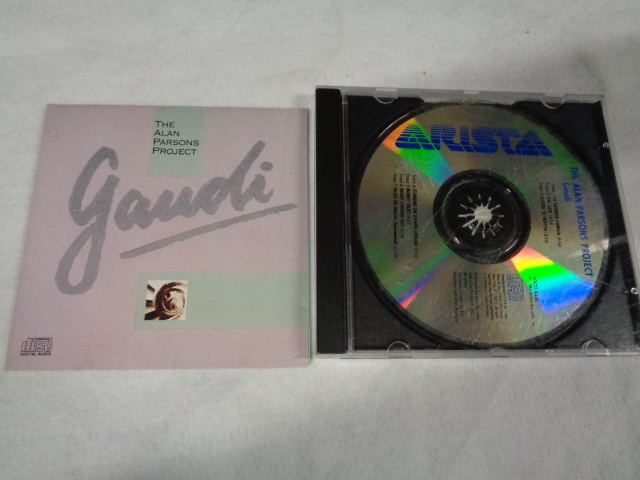 CD アランパーソンズプロジェクト　GAUDI　米盤_画像1