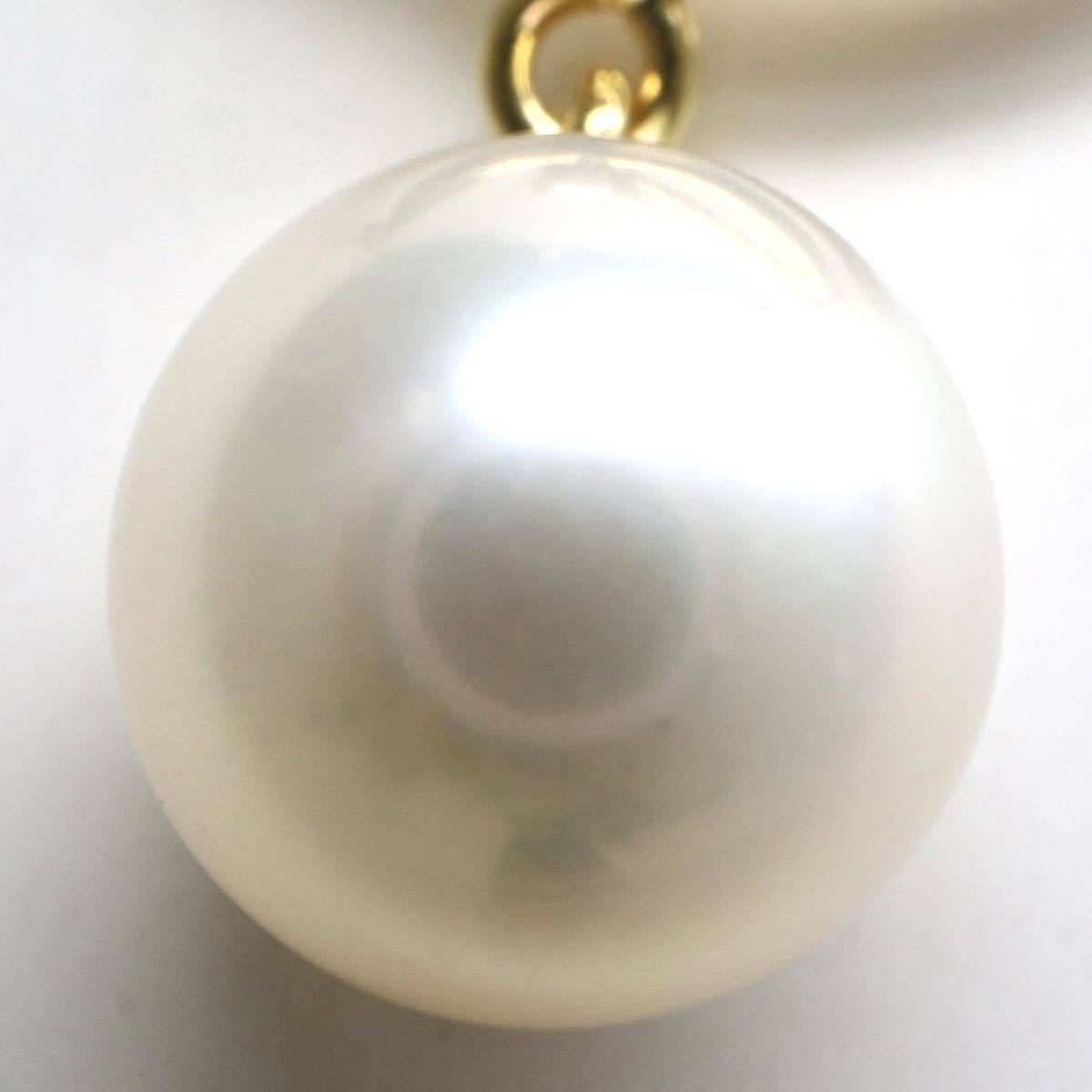 MIKIMOTO(ミキモト)◆K18 天然アコヤ本真珠ネックレス◆N◎ 2.6g 42.0cm パール pearl necklace EB5/EB8_画像5