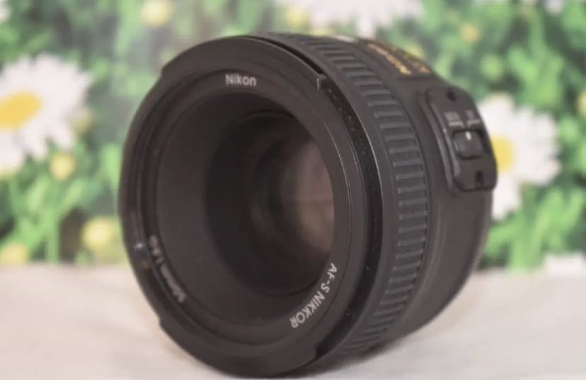 美品】フルサイズ単焦点レンズ AF-S NIKKOR 50mm F1.8G-