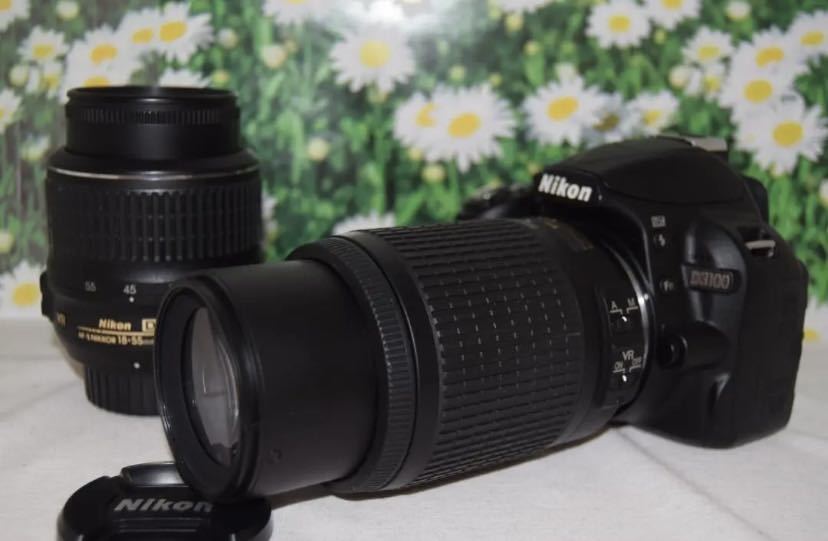 柔らかな質感の 【美品】Nikon D3100 タフルスームキットスマホへ転送