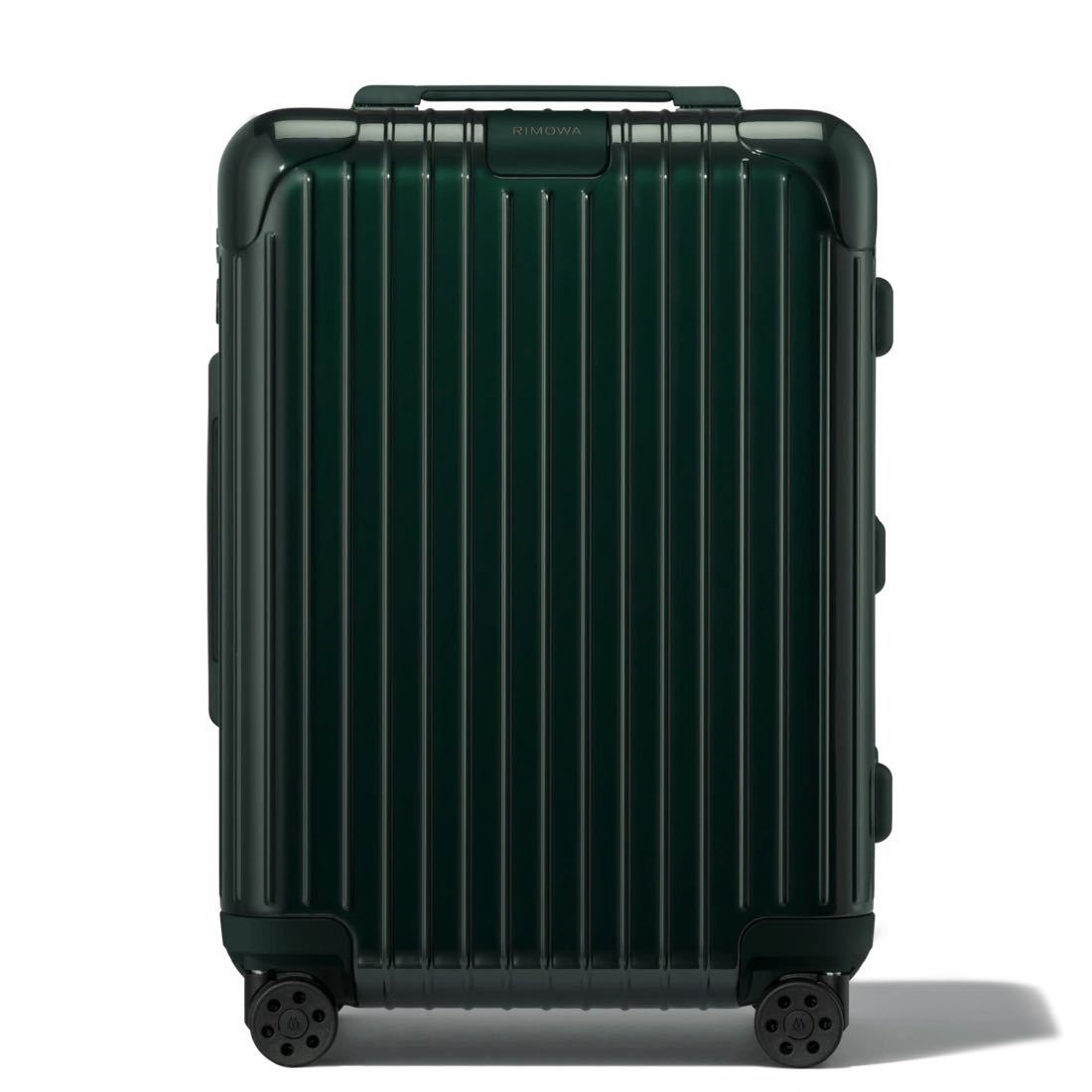 RIMOWA Rimowa Essential Cabin gloss green 36L machine inside bringing in 