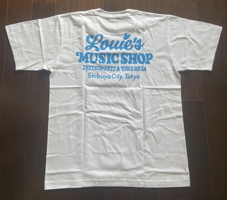 新品 即決 Lサイズ VERDY × Louis Music Shop T-Shirt Tee Tシャツ WHITE ホワイト LOUIE'S MUSIC SHOP ルイーズ ミュージック ショップ