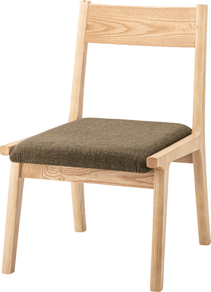 ダイニングチェア 北欧 白 おしゃれ 安い 木製 完成品 肘なし 木脚 布 ファブリック アンティーク チェアー 椅子 イス HOC-331MBR