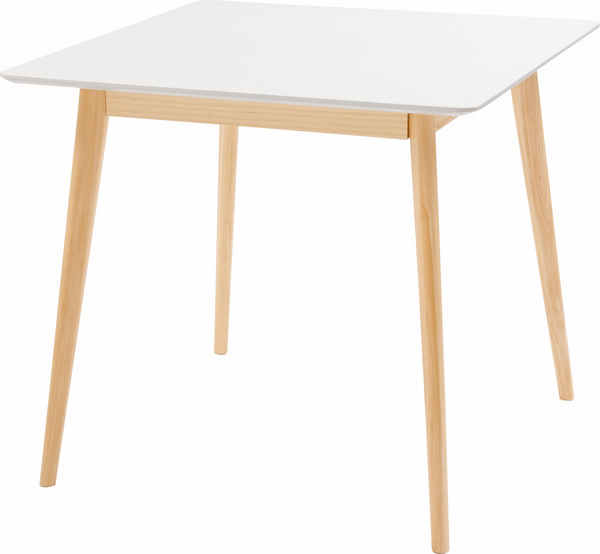 テーブル カフェテーブル スクエアテーブル 角テーブル コンパクト 角型 省スペース TAP-002WH_画像2