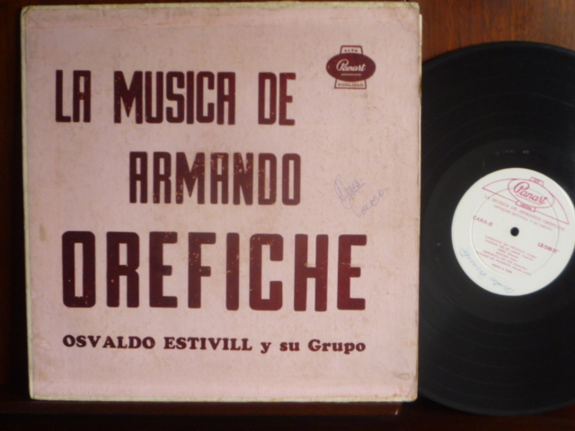 OSVALDO ESTIVIL/LA MUSICA DE A．OREFICHE-2100 （LP）_画像1