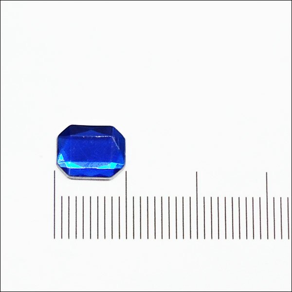  large grain acrylic fiber Stone (78) rectangle star anise shape blue 100 piece entering 10×8mm hand made biju- blue deco parts handicrafts supplies /5