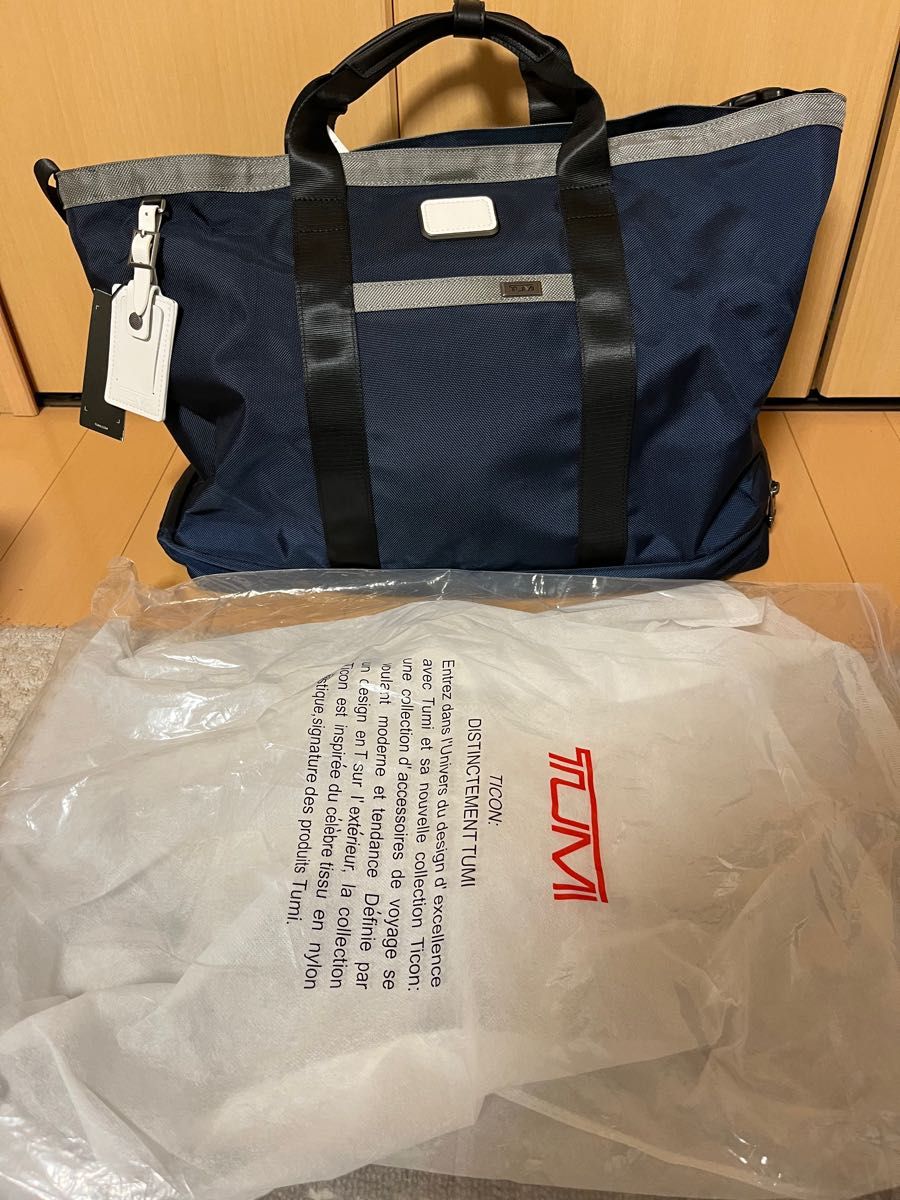 未使用 TUMI トゥミ 138555 Alpha3 キャリー オール トート ブルー