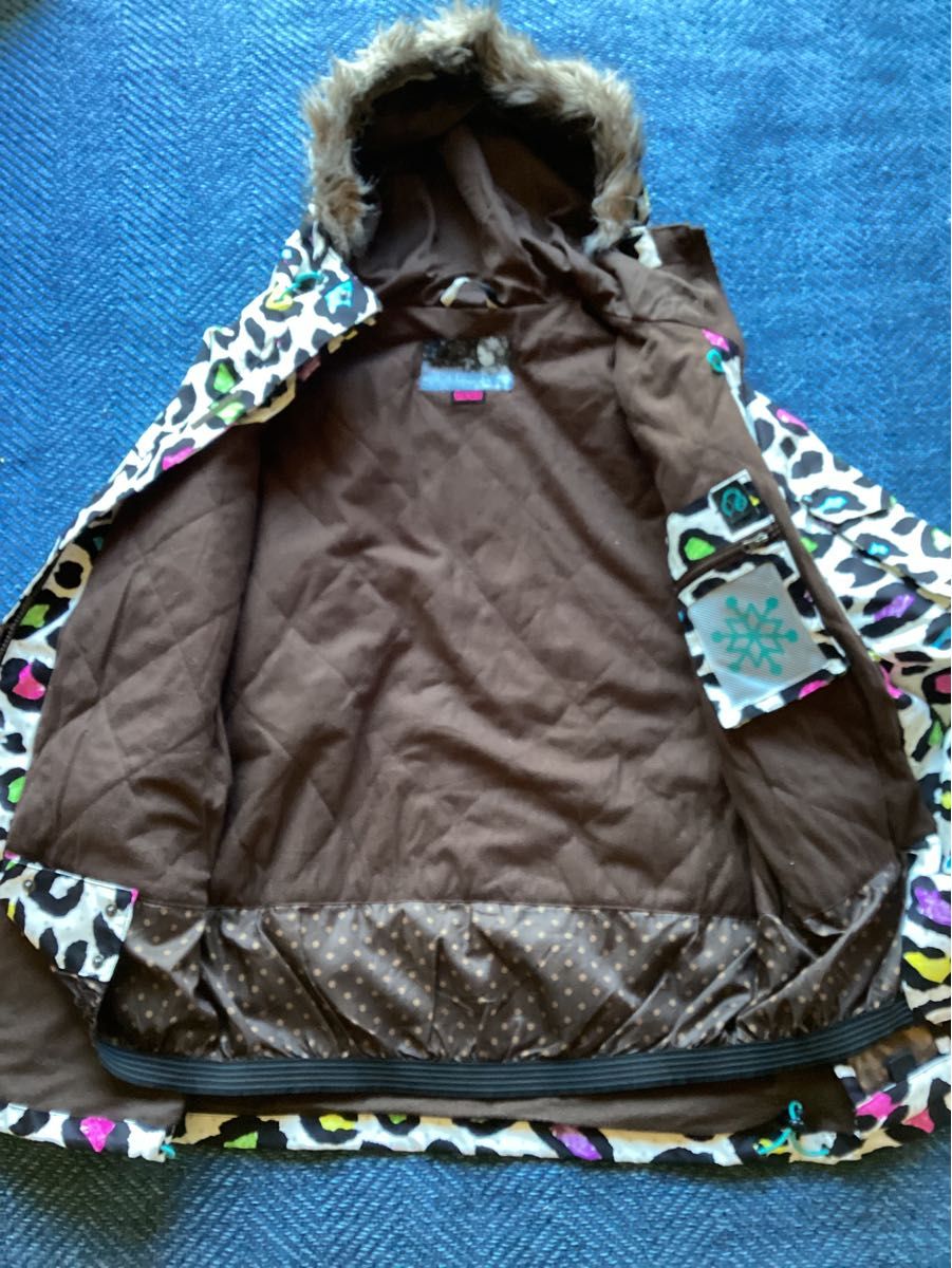 ICEPARDAL ヒョウ柄Xピンク レディース9号 スノボウェアスキー ICEPARDAL ヒョウ柄Xピンク レディース9号 スノボウェアスキー