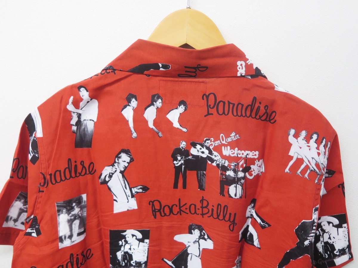 WACKO MARIA Wacko Maria 19SS RELAX special order PRINTED ROCKABILLY HAWAIIAN SHIRT S/S shirt beautiful goods 