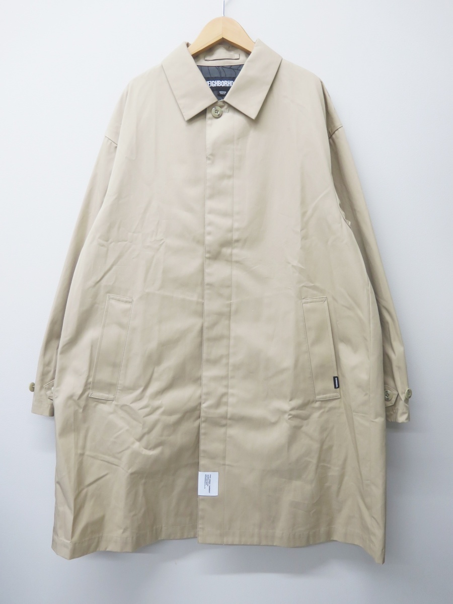 NEIGHBORHOOD ネイバーフッド 231SPNH-JKM01 BALCOLLAR COAT コート　美品_画像1