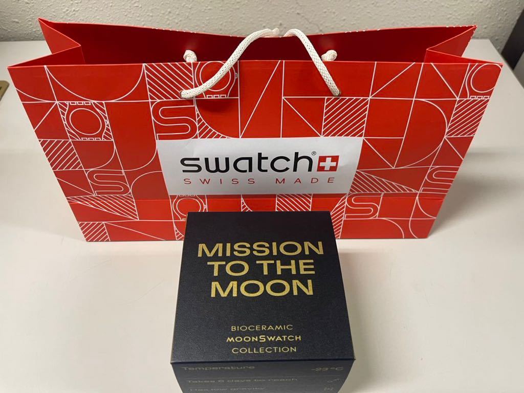 初回限定】 × 【新品】Swatch Omega 9/29発売 ハーベストムーン ムーン