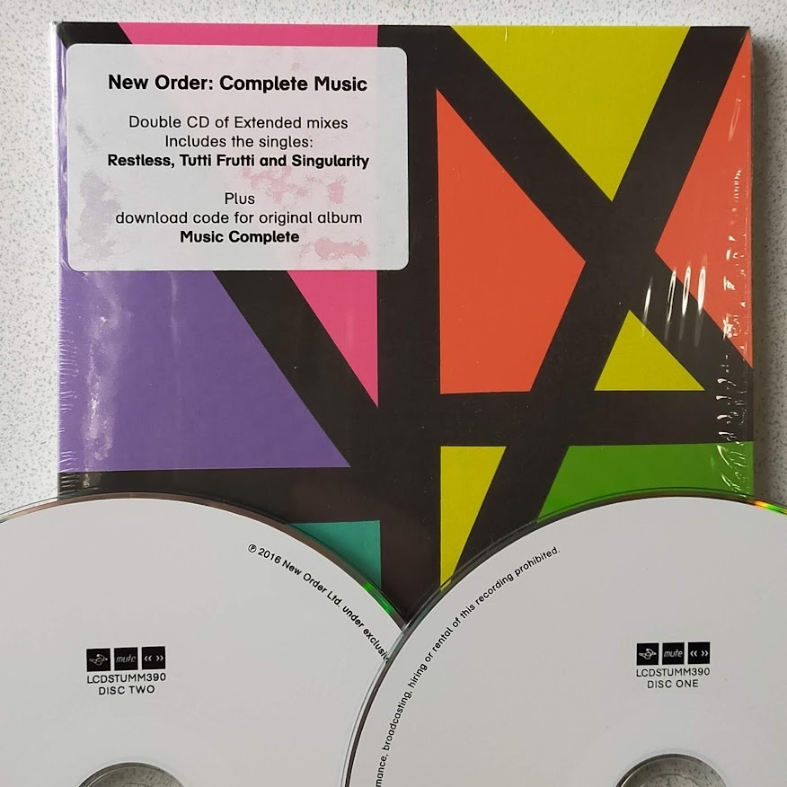 New Order - Complete Music　2CD EDITION　レア_画像1