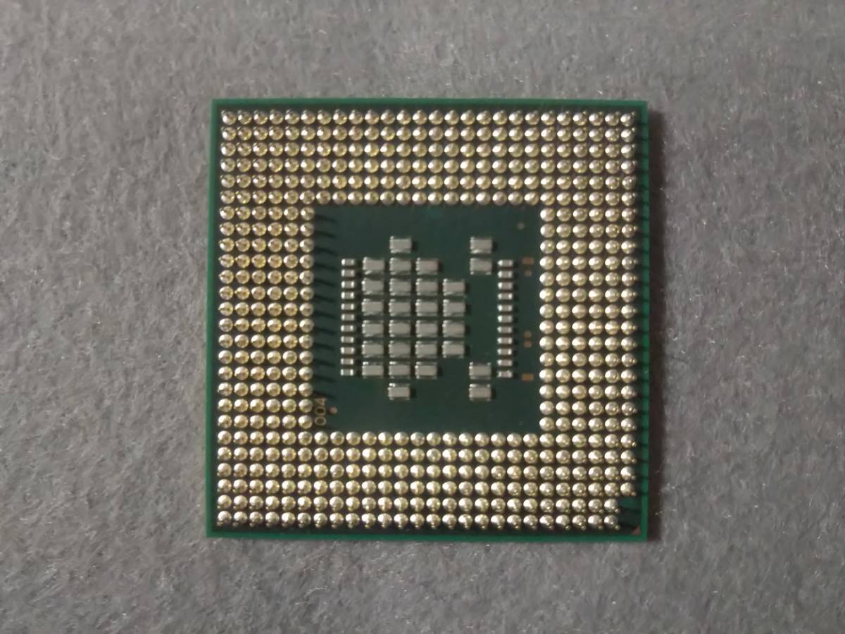 インテル Intel Core 2 Duo T5500 SL9U4 1.66GHz 2MB FSB 667 VT有り ⑨ ピンに歪みが 少しあります_ピンに 歪みが 少しあります