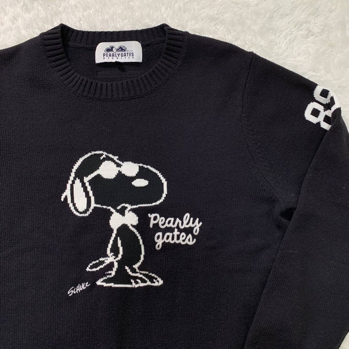 PEARLY GATES×SNOOPY限定コラボのニット-