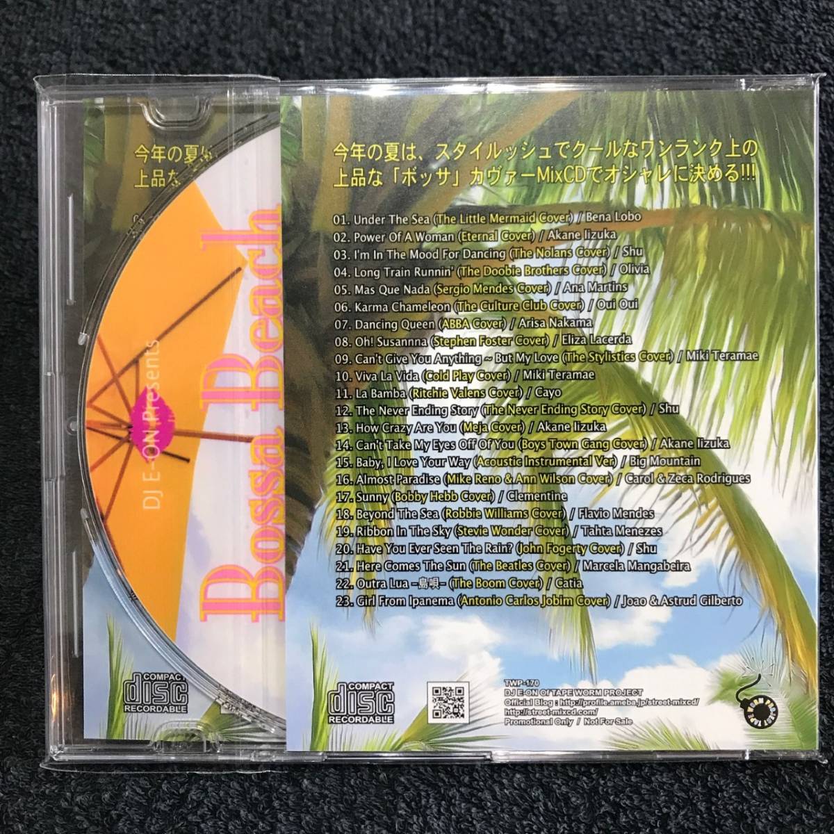 Bossa Beach (Bossa Nova Cover) MixCD 夏 ボッサ ノヴァ【23曲収録】新品_画像2