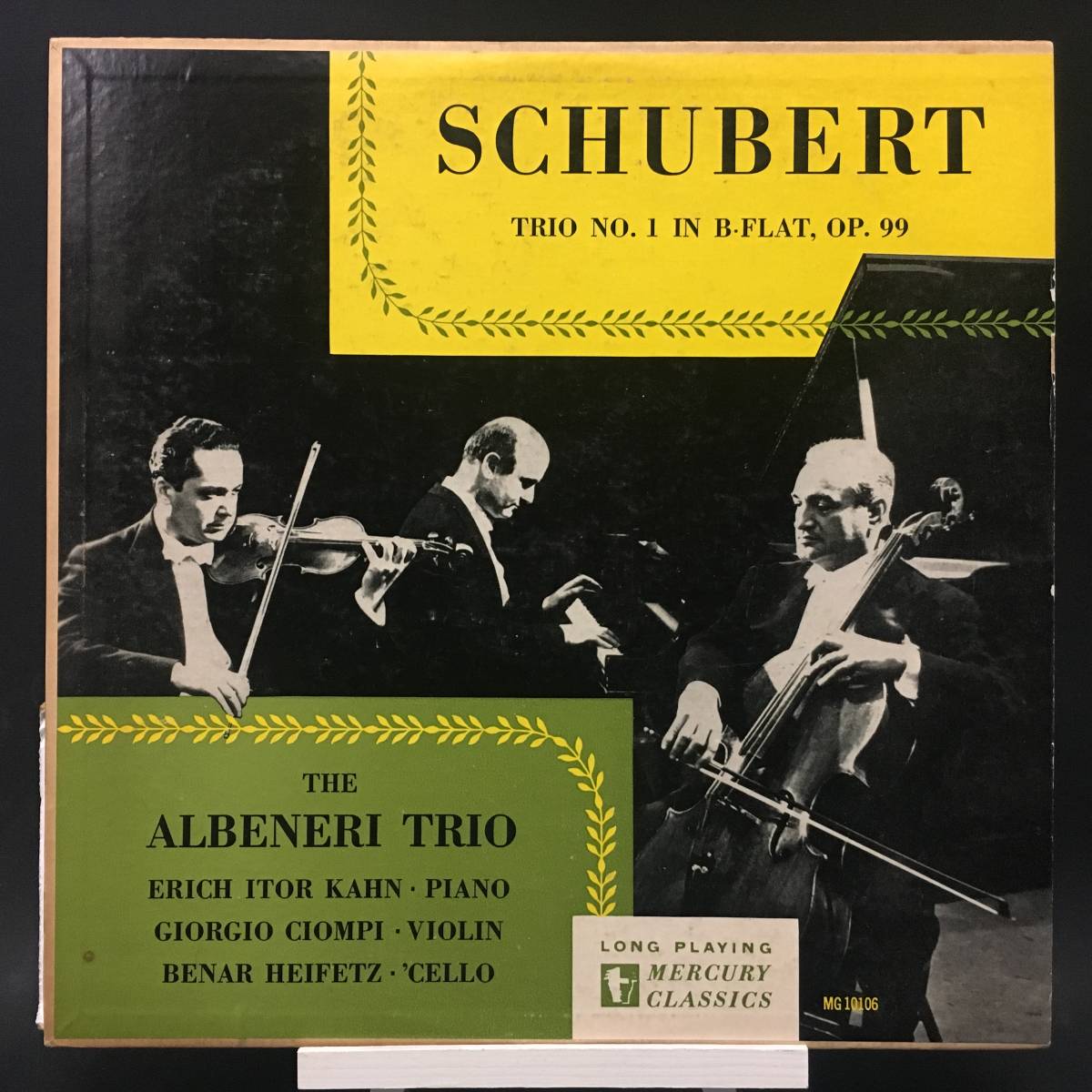 ◆ バイオリン ◆ Schubert ◆ The Albeneri Trio ◆ 米 MERCURY 深溝 フラット
