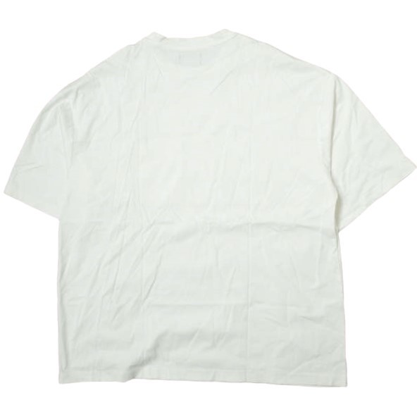 A4A エーフォーエー シルケットポケット半袖Tシャツ 606222113 L WHITE LHP オーバーサイズ トップス f1155_画像2