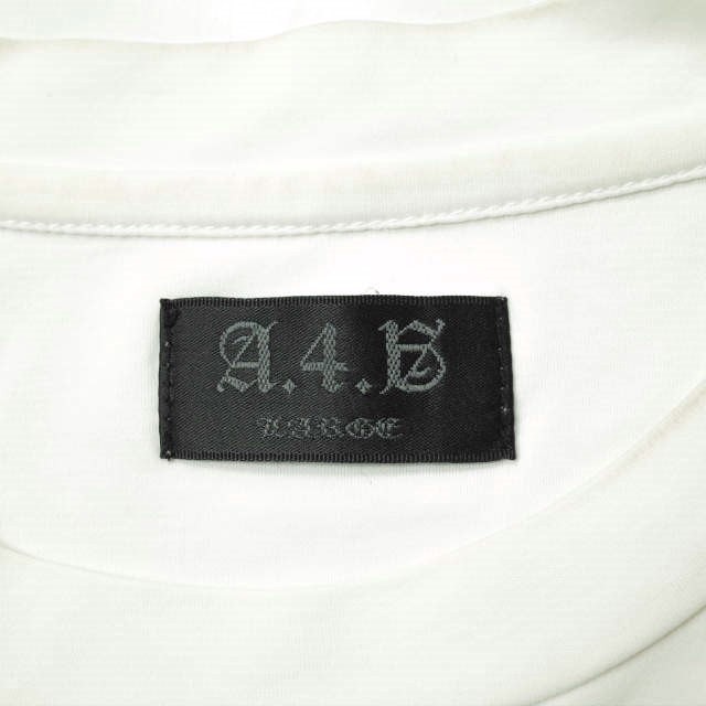 A4A エーフォーエー シルケットポケット半袖Tシャツ 606222113 L WHITE LHP オーバーサイズ トップス f1155_画像3