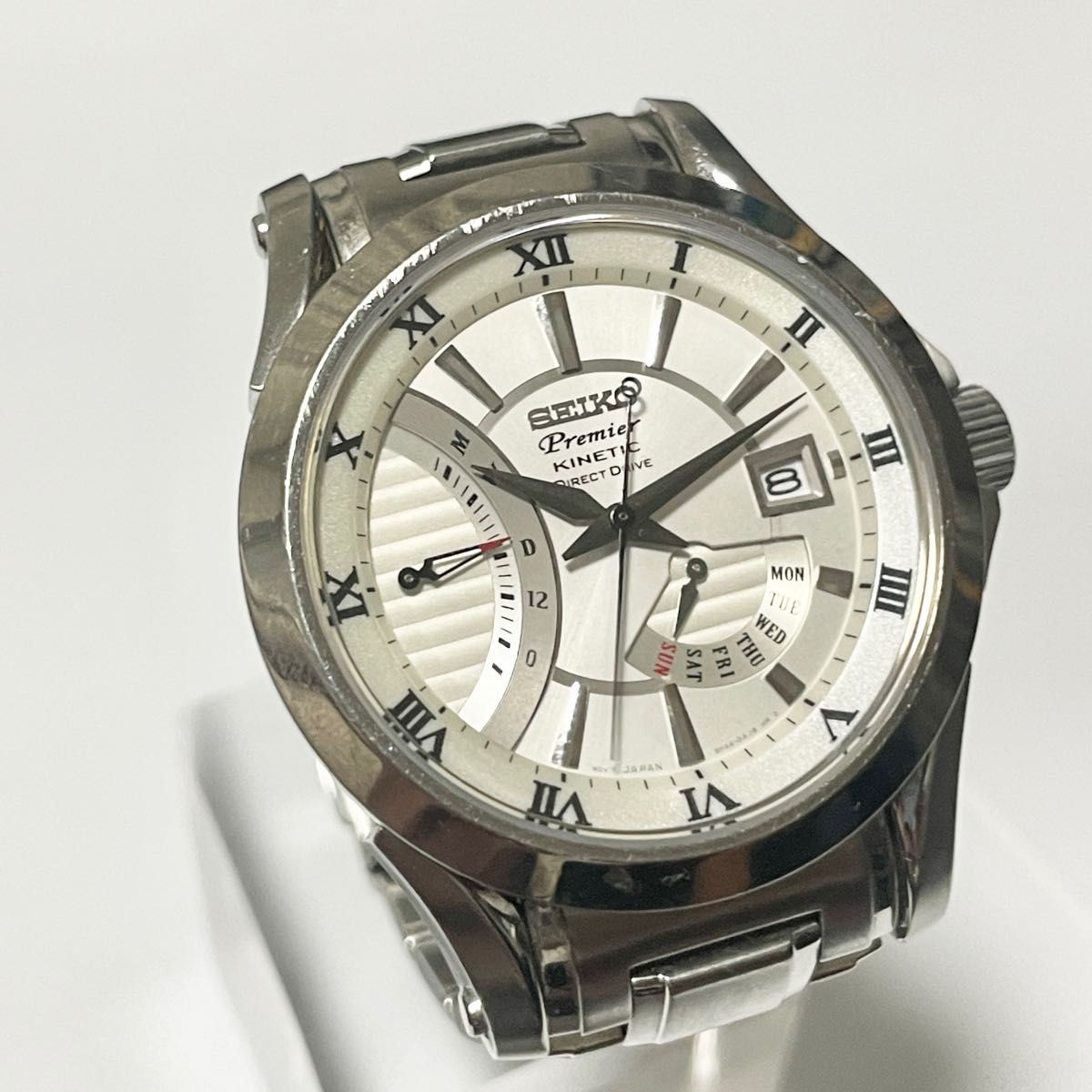 SEIKO プルミエ キネティック ダイレクトドライブ ムーブメント日本製-