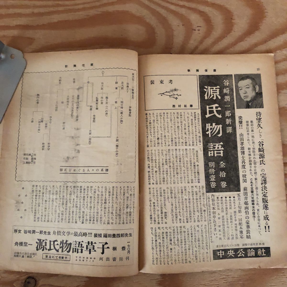 K90B2-231031 レア［歌舞伎座 第2号］源氏物語　源氏をめぐる人々の系譜_画像6