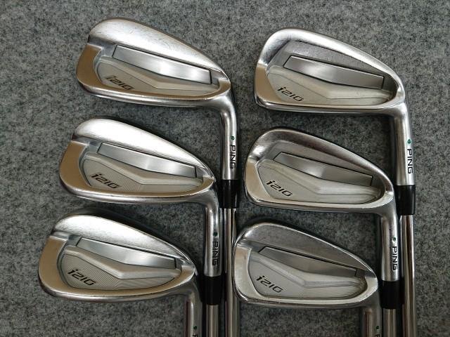 PING i210アイアン 5-pw Modus 105S 黒ドット 6本-